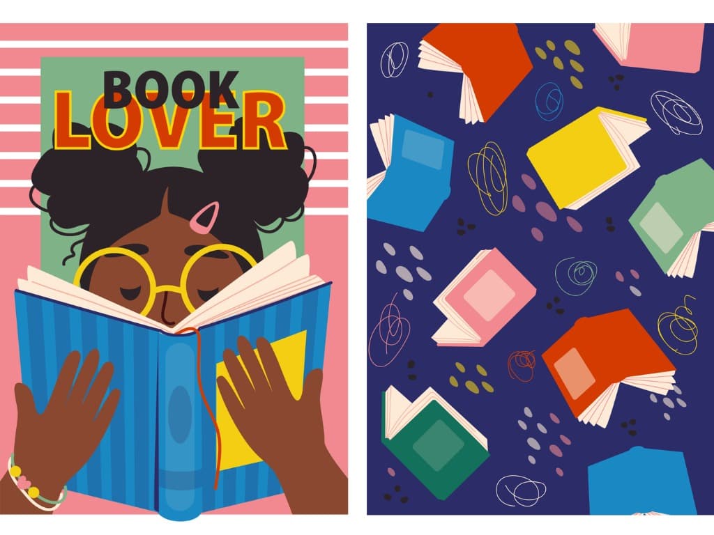 Girl Reading Book